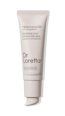 Dr. Loretta eye gel packshot showing clear formula for morning refresh and reduced puffiness