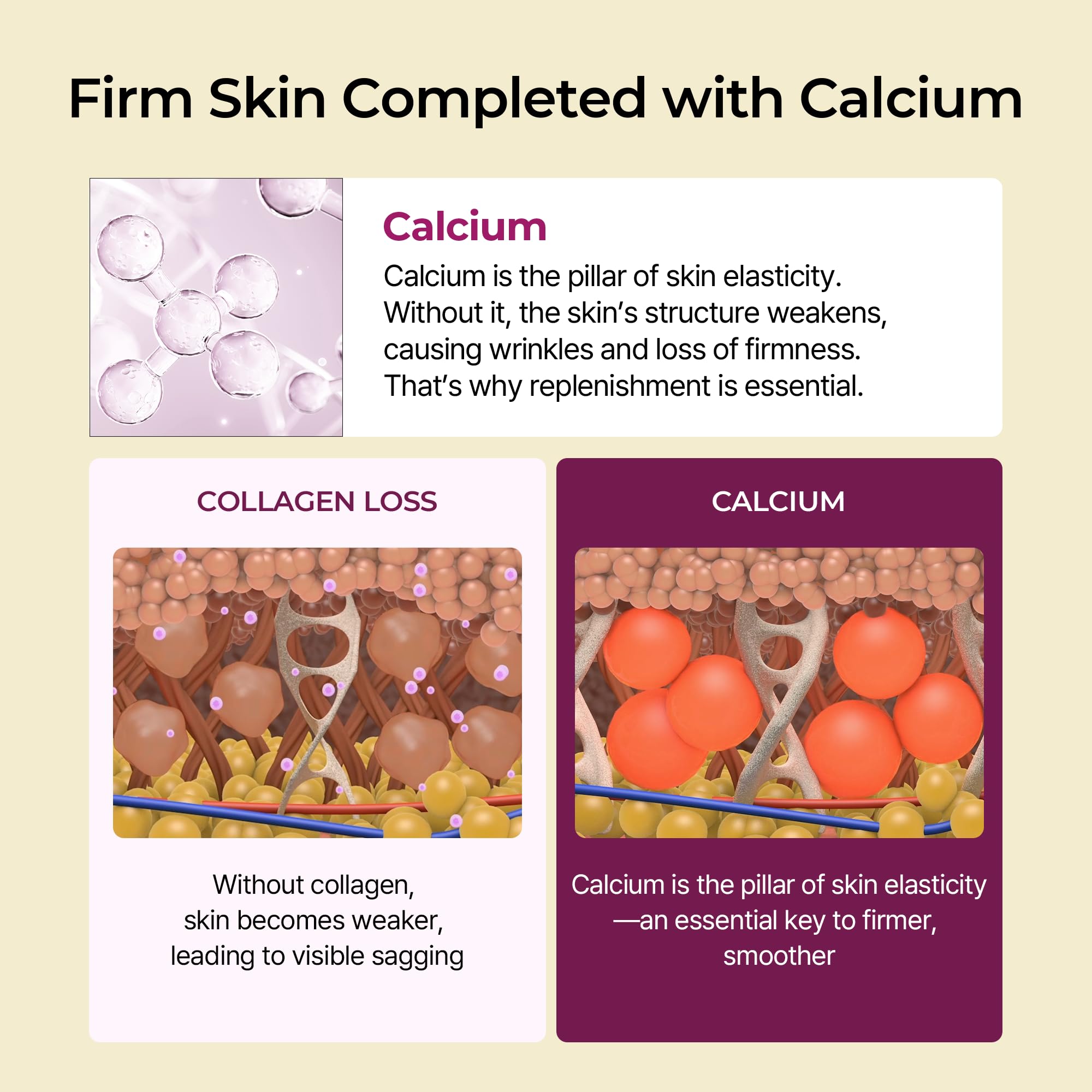 Dr.Melaxin Cemenrete Calcium Balm hypoallergenic badge indicates skin safety