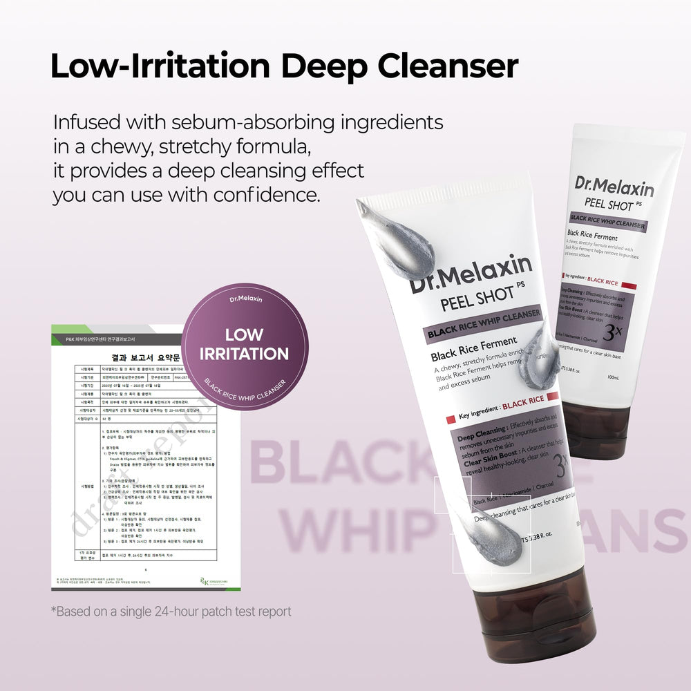 Dr.Melaxin Peel Shot after-use skin looks softer and balanced.
