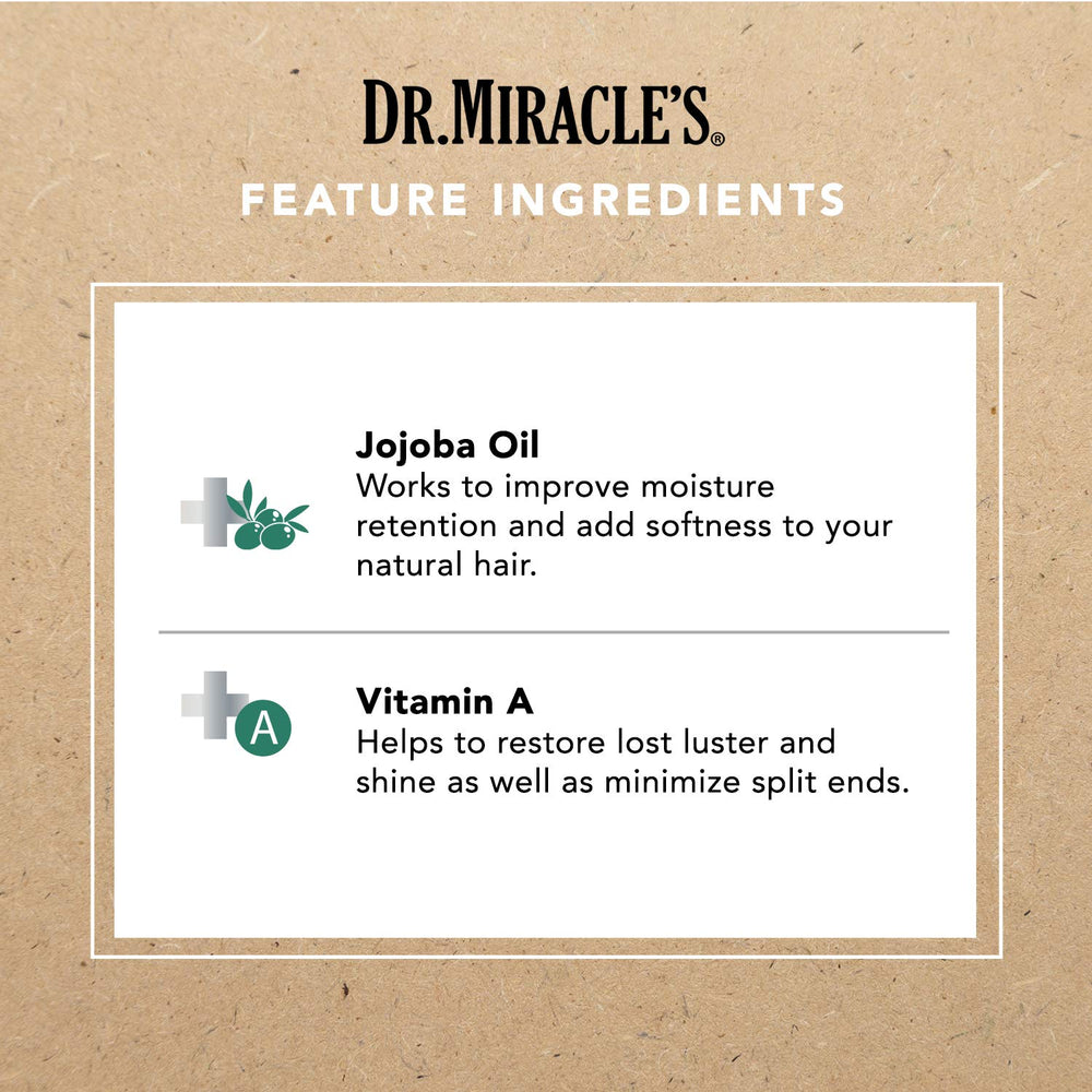 Dr. Miracle's Gro Oil bathroom-routine shows easy integration into weekly hair care.