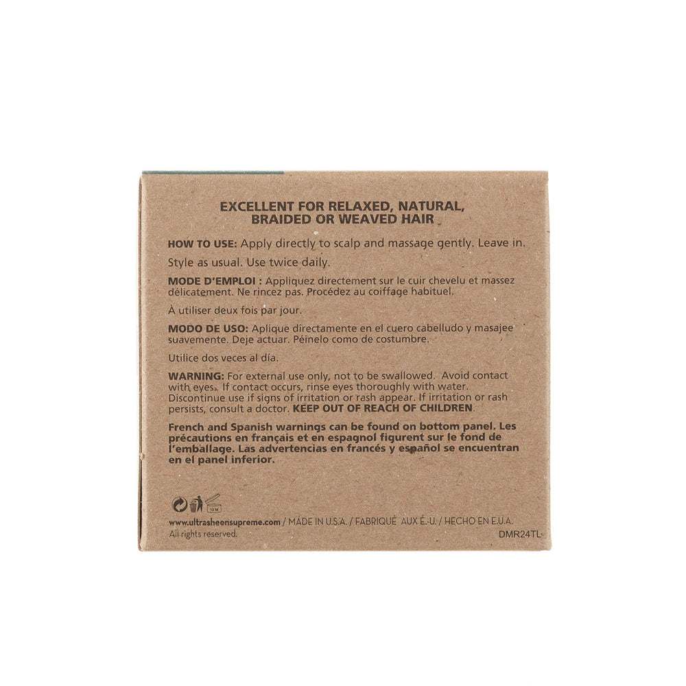 Dr. Miracle's Strengthen Hot Gro texture swatch shows creamy consistency that spreads smoothly.
