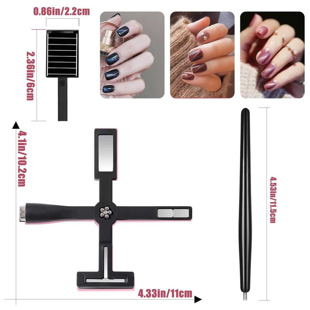 Dr.nail nail magnet wands set for easy DIY nail art and stylish outcomes