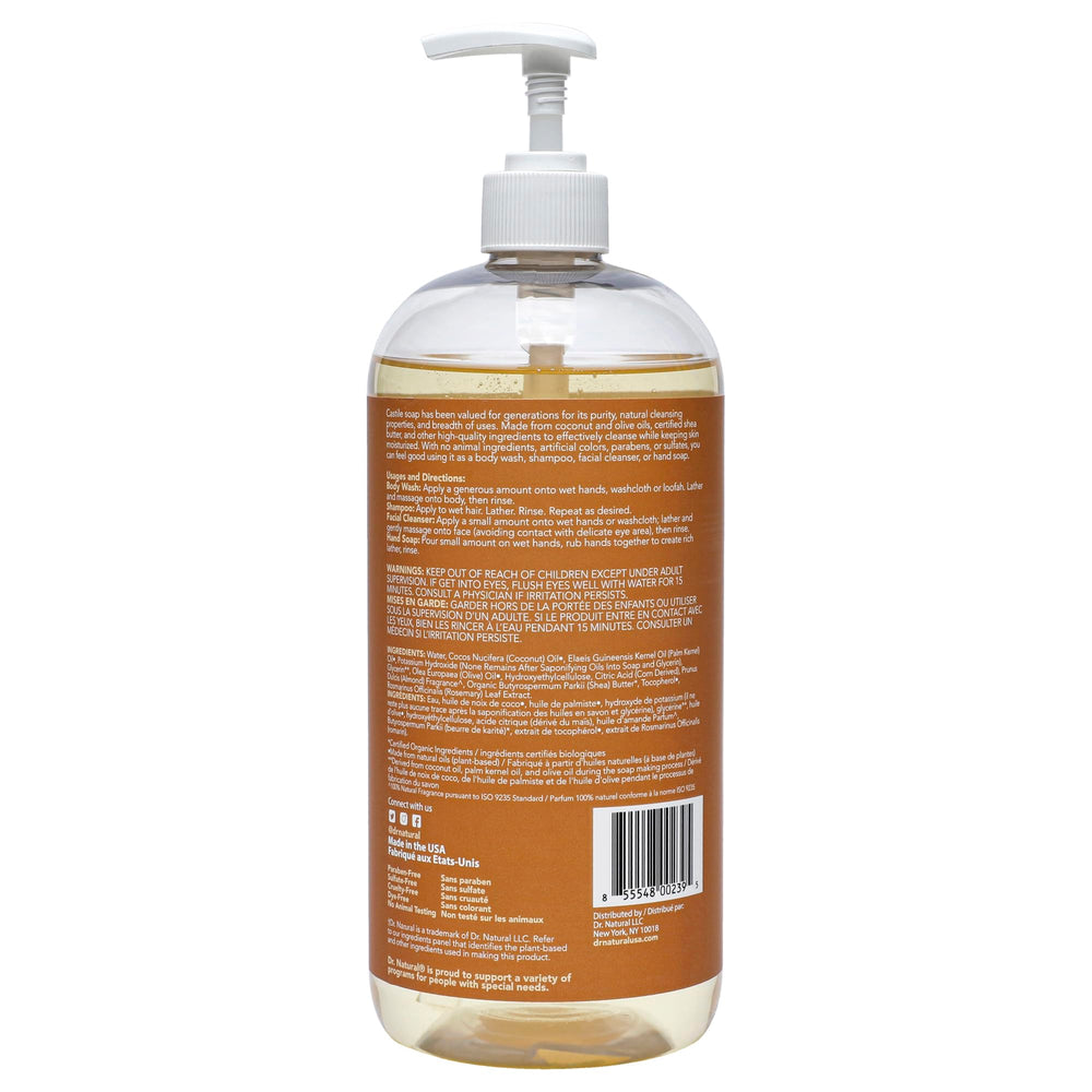 Dr. Natural Castile Almond pet-safe cleaning scenario shows safe home use around pets.