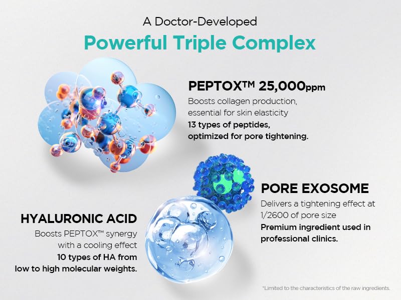 Dr.nineteen V.Peptox Jelly Toner application on skin showing hydration and cooling