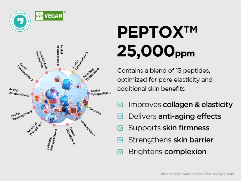 Dr.nineteen V.Peptox Jelly Toner exosome illustration representing skin support