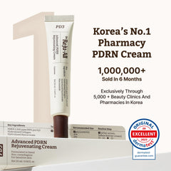 Dr.Reju-All 99% pure salmon DNA PDRN graphic emphasizes high purity for gentle daily use.