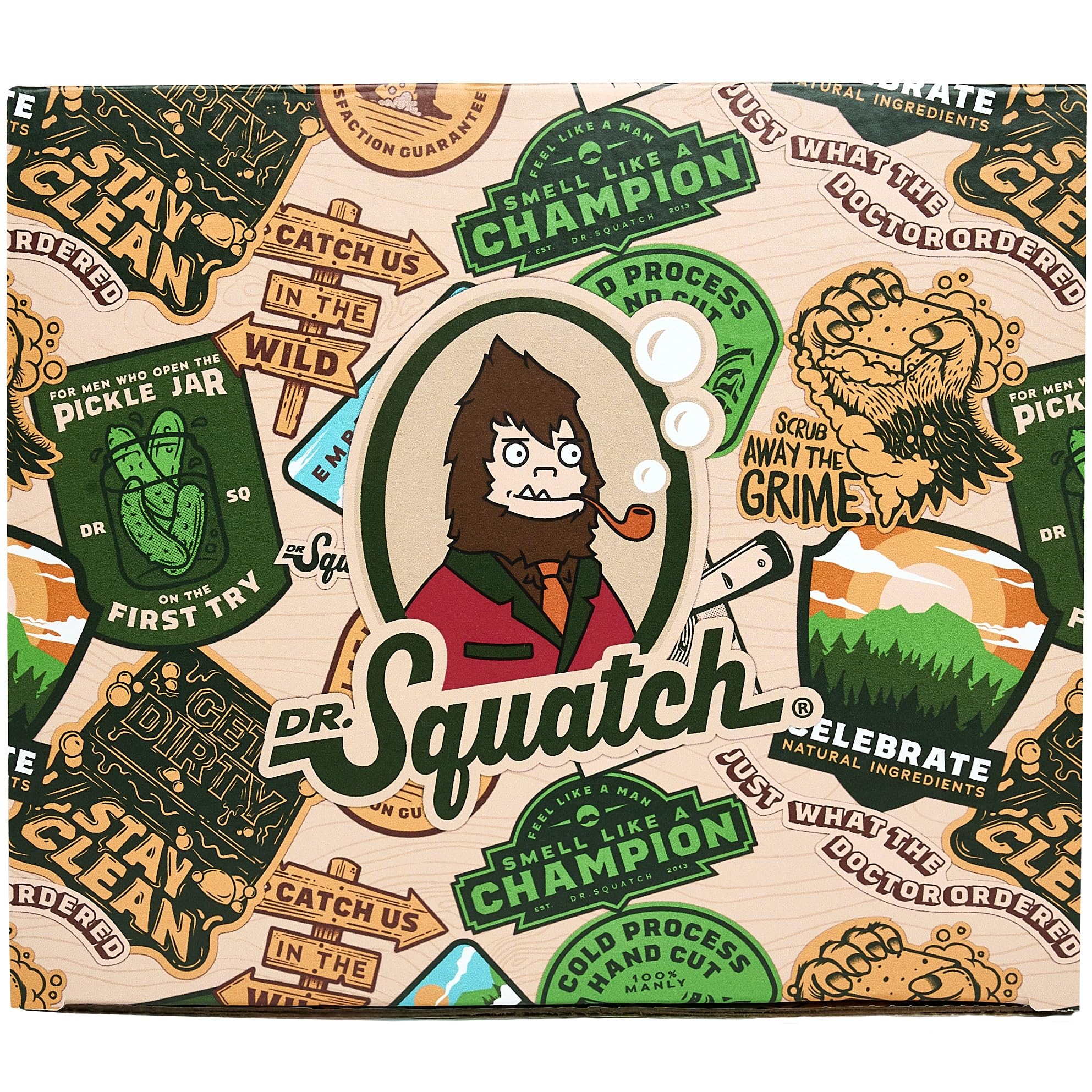 Dr. Squatch 2025 deodorants closeup highlights aluminum-free formula