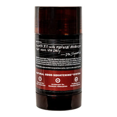 Dr. Squatch Bay Rum close-up emphasizes masculine Bay Rum scent.