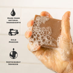 Dr. Squatch Birchwood Breeze soap bar masculine scent for daily cleansing