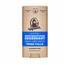 Dr. Squatch deodorant glide demonstrates quick, comfortable use during workouts and daily routines.