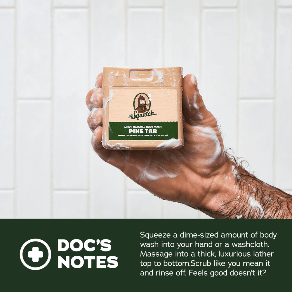 Dr. Squatch dermatologist-tested assurance for sensitive skin users