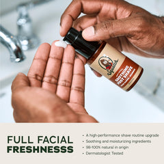 Dr. Squatch Natural Ingredients Icons highlighting Shea Butter and Macadamia Oil.