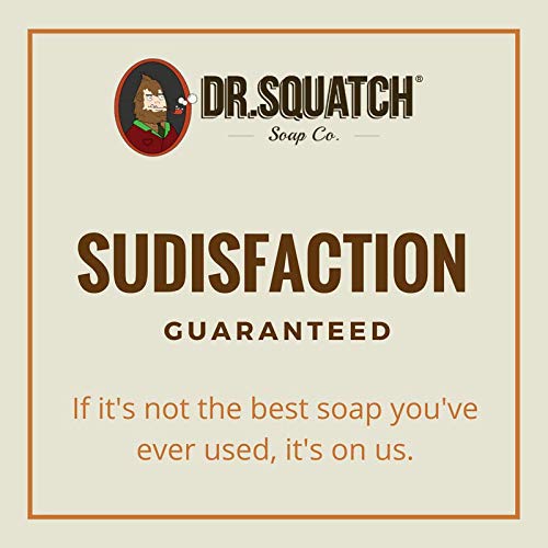 Dr. Squatch Pine Tar Soap 2-pack packaging highlights value