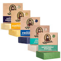 Dr. Squatch Rainforest Rapids bar for a refreshing cleanse with bold lather