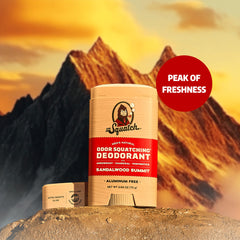 Dr. Squatch Sandalwood Summit 3-pack packaging ready for daily use
