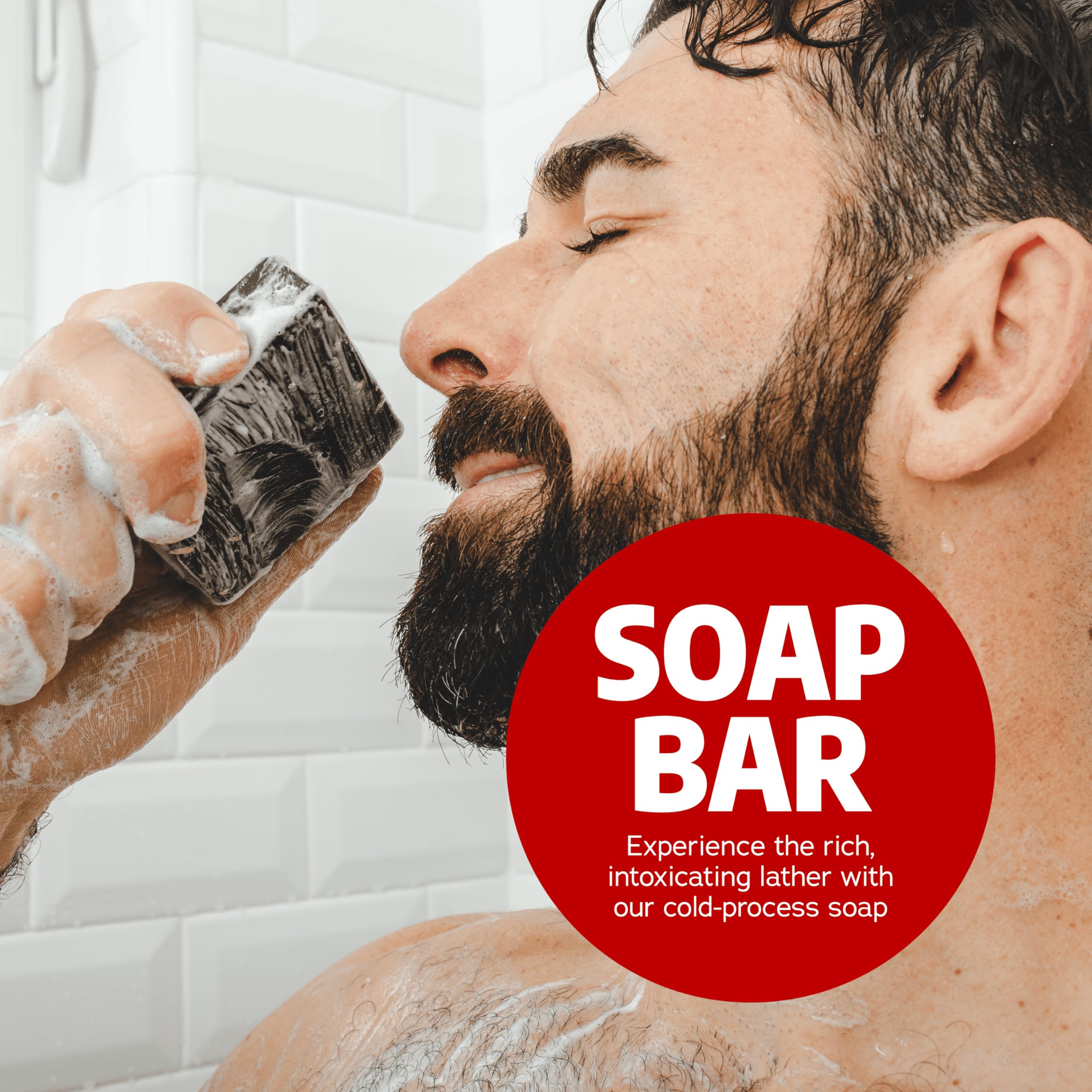 Dr. Squatch Sandalwood Summit naturally-derived fragrance – masculine scent without harsh chemicals.