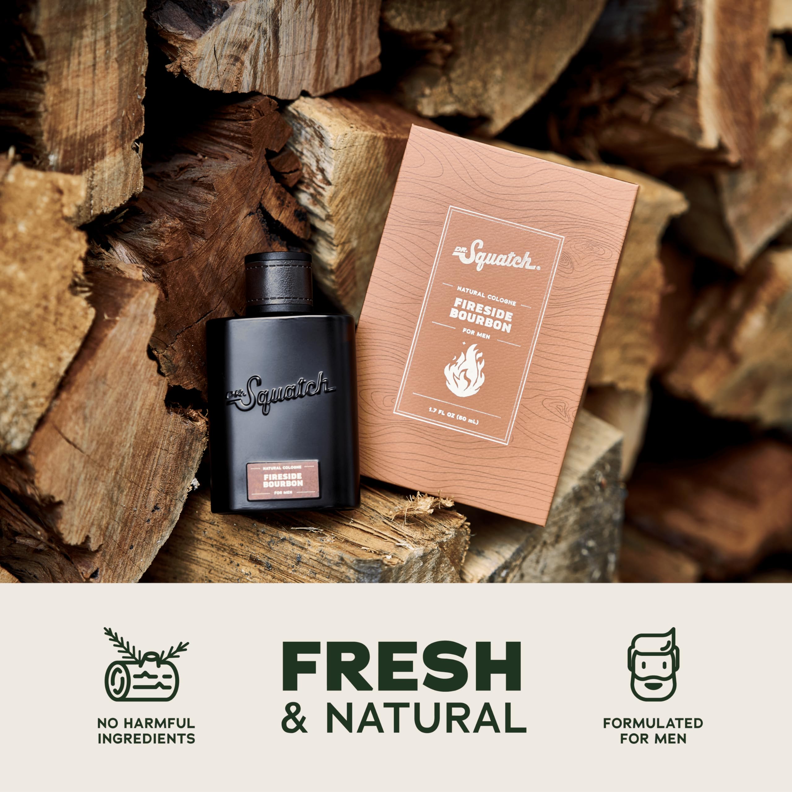 Dr. Squatch scent-lock technology graphic hints at long-lasting, stable fragrance
