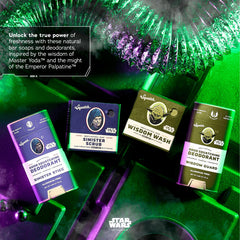 Dr. Squatch Star Wars Wisdom Guard deodorant for long-lasting daily protection.