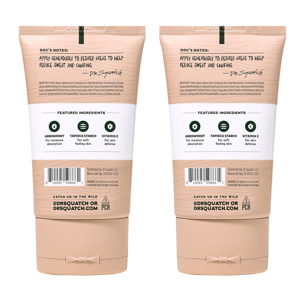 Dr Squatch vitamin E tapioca ingredient close up for skin care