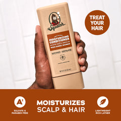 Dr. Squatch Wood Barrel Bourbon shampoo close-up highlighting rugged, natural fragrance.