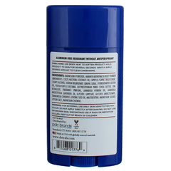 Dr Teal's coconut oil deodorant texture swipe showing creamy application.