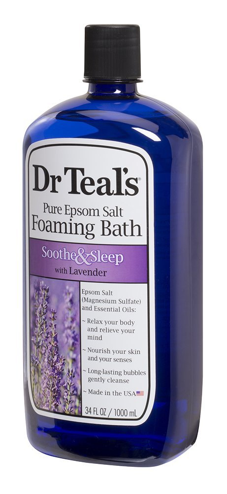 Dr Teal's Eucalipto Menta: botella de baño espumoso para revitalizar la mente.