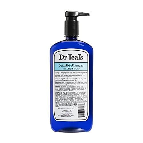 Dr Teal's USA-made label on bottle signals quality and craftsmanship.