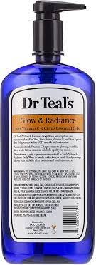 Dr Teal's Ducha corporal Eucalipto, botella, refresca mente y alivia la fatiga.