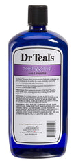 Dr Teal's foaming bath luxurious-lather closeup highlights spa-like experience at home.
