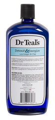 Dr Teal's Ginger & Clay gift-set packaging features two 34oz bottles for home spa experiences.