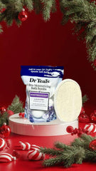 Dr Teal's lavender bath bombs fizz with lavender aroma for a calming soak