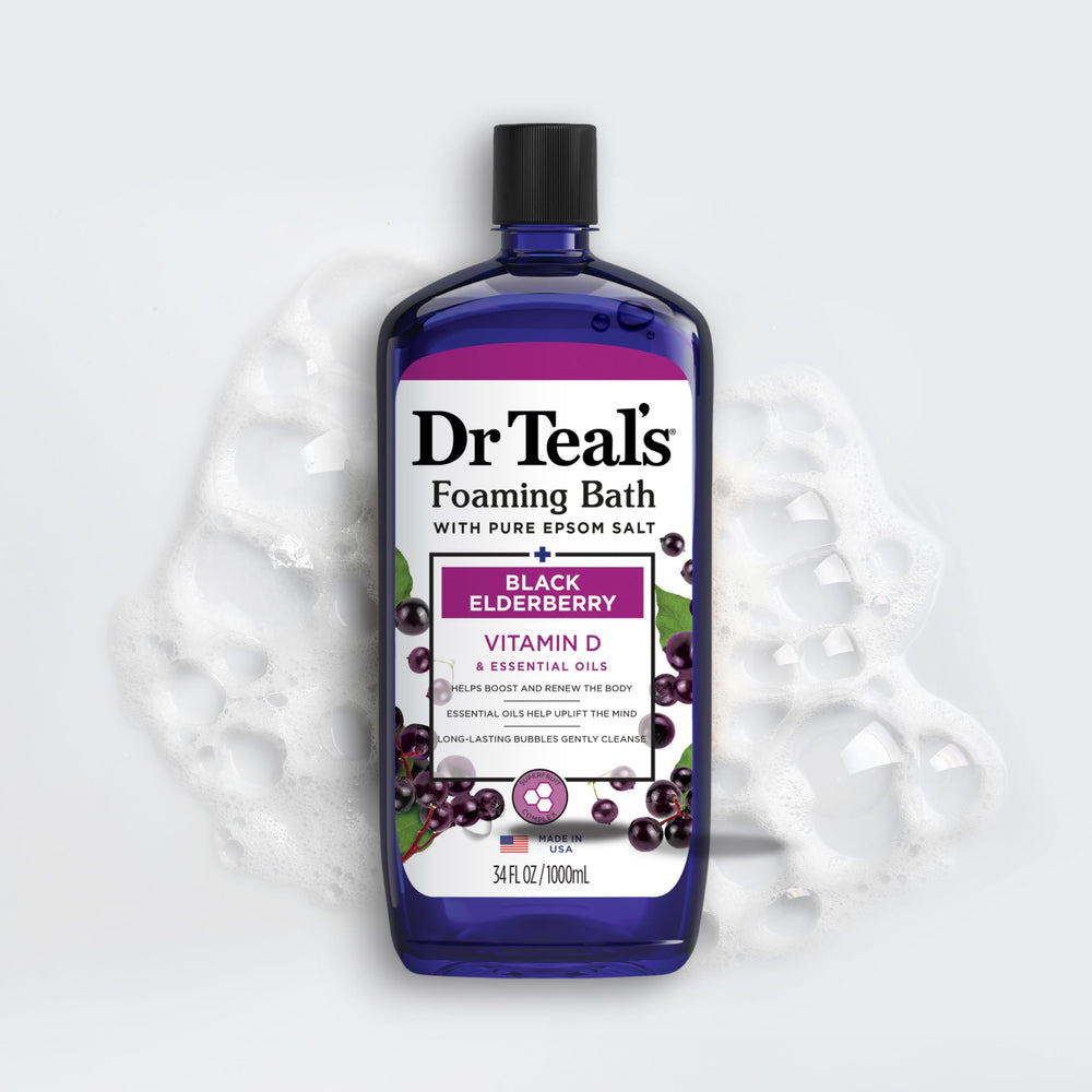 Dr Teal's Vitamin D mood-boost in bath experience.