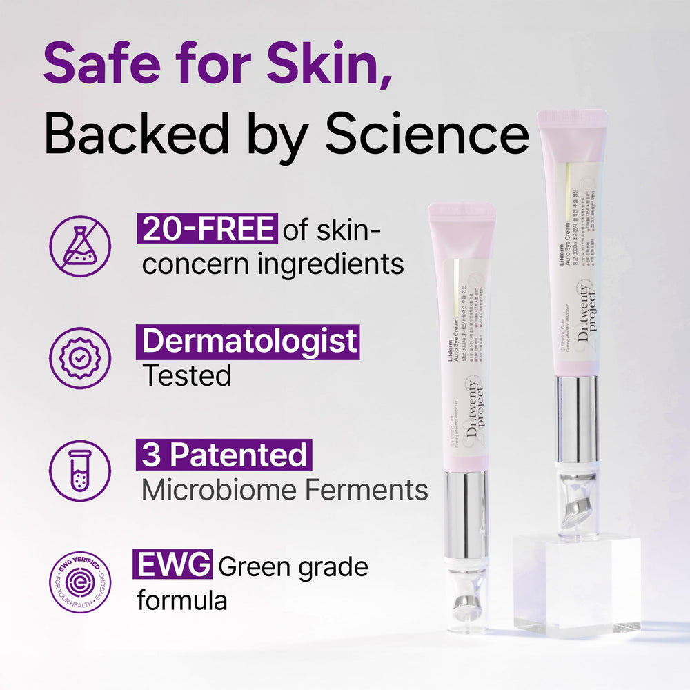 Dr.twentyproject Lifderm eye cream battery replaceable design for long-term use