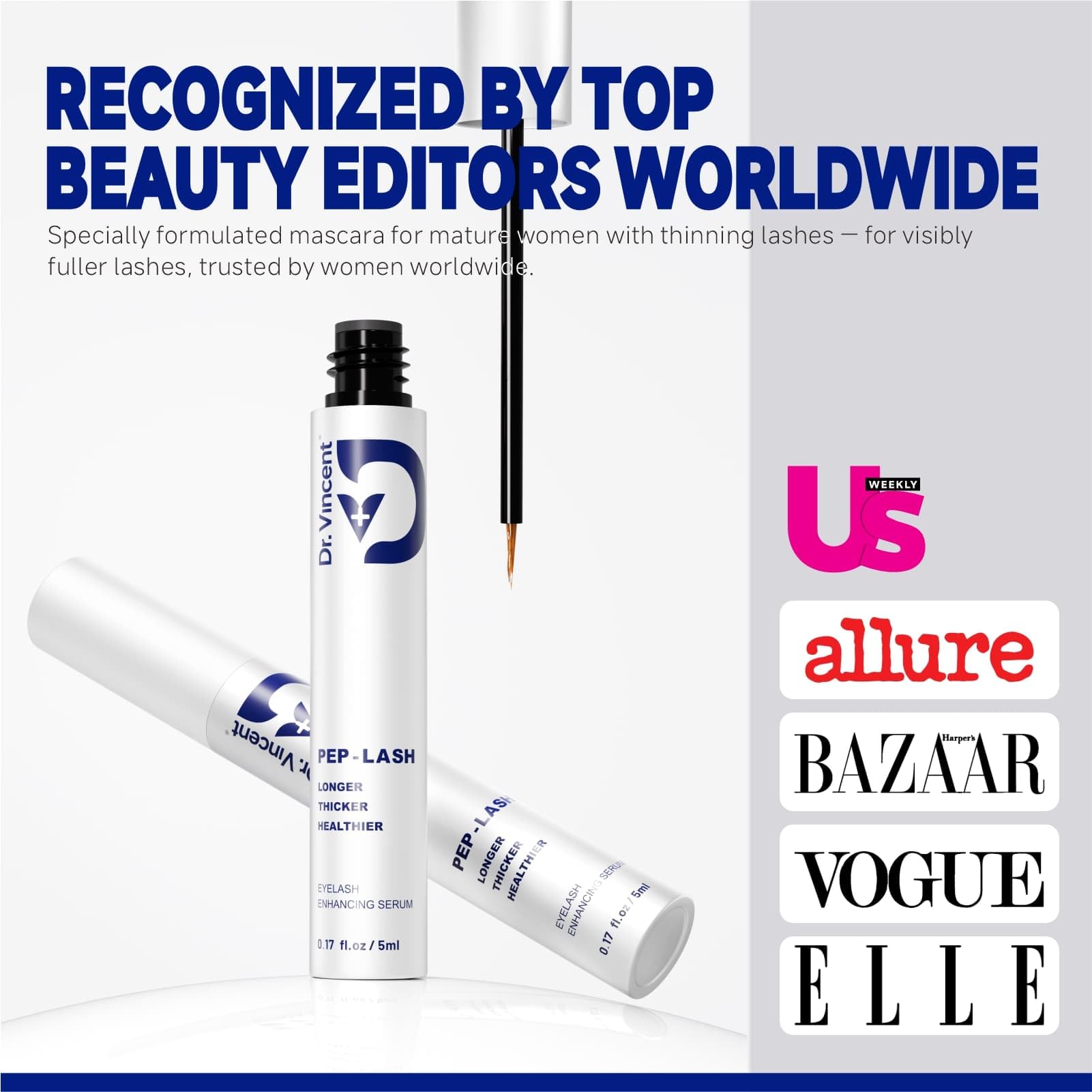 Dr Vincent Lash Serum clinical study graph indicates measurable results
