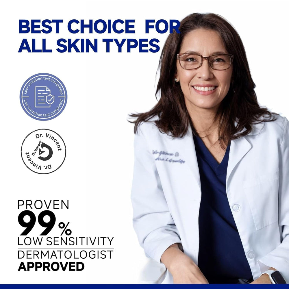 Dr Vincent peel-off action reveals smoother, firmer morning skin