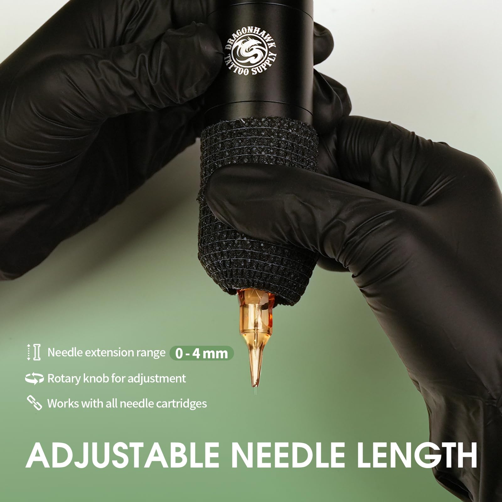Dragonhawk A1 Pro gear-transmission closeup highlighting smooth operation and reduced vibration.
