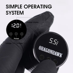 Dragonhawk B1 battery power supply providing steady, long-lasting power.
