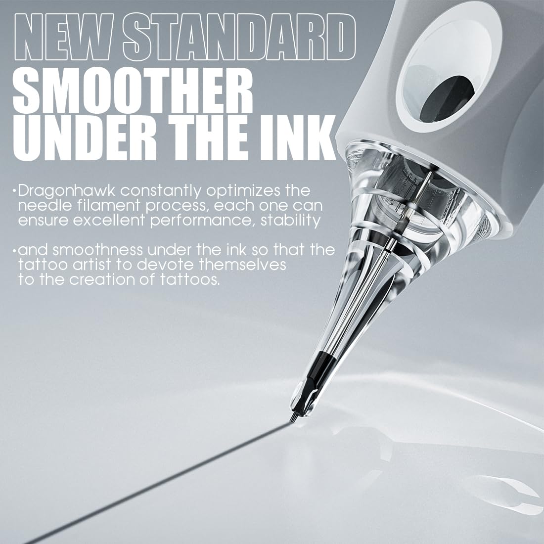 Dragonhawk Glide Extra Smooth Round Liner for precise, close hits