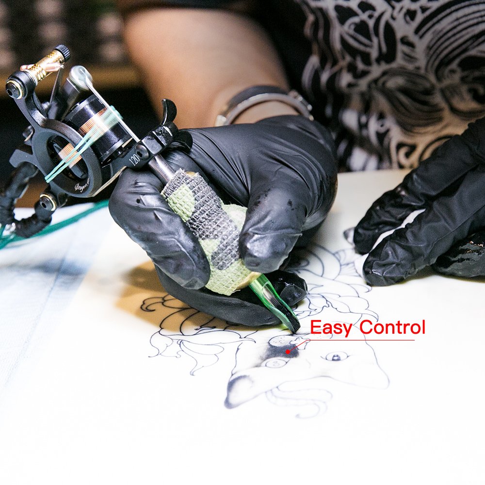 Dragonhawk Traditional Pro foot pedal keeps hands free for precise work.