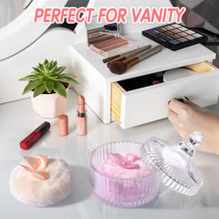 Draupnir soft plush powder puff closeup highlights luxurious feel