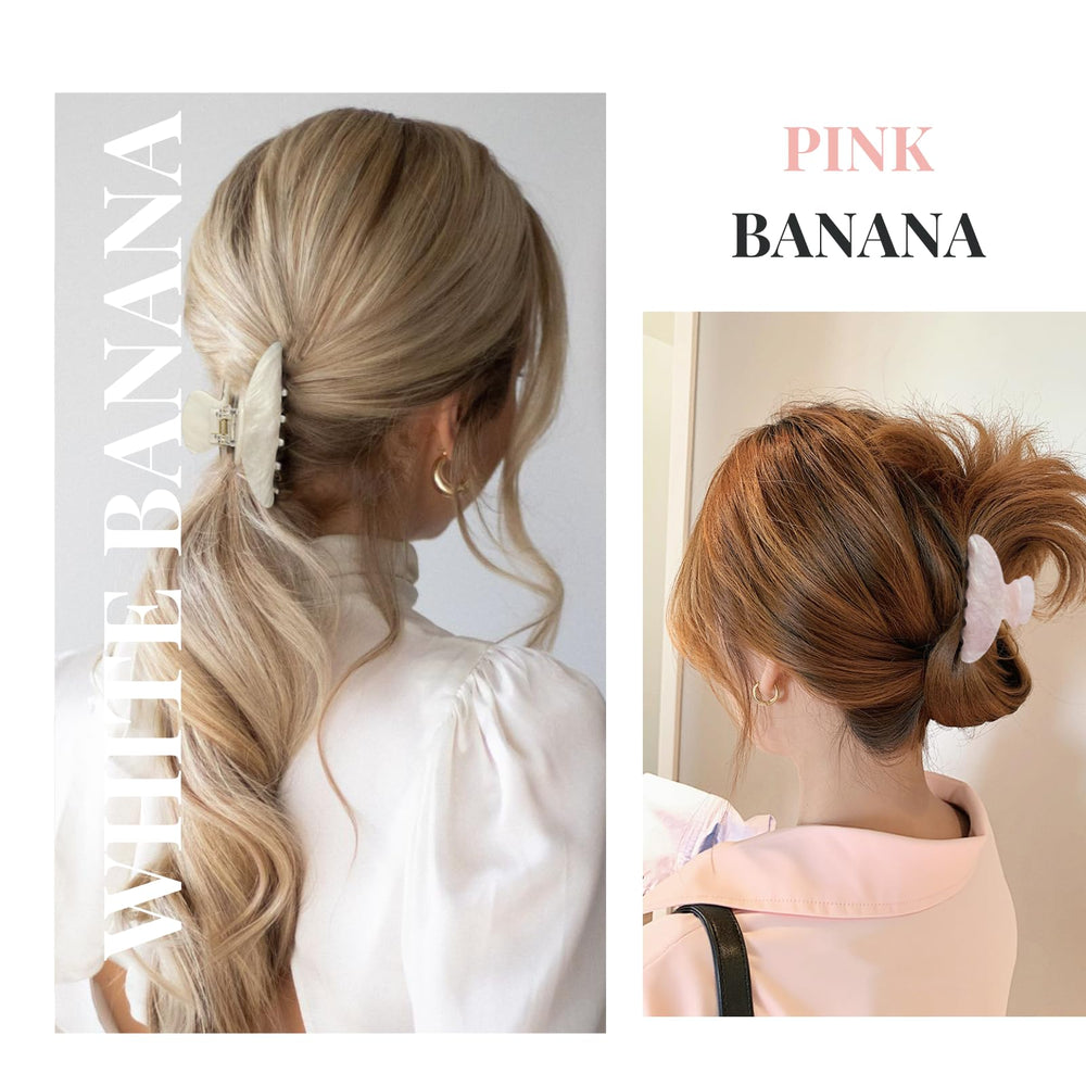 Drealoe curve claw detail demonstrates comfortable no-slip hold for buns and half-up styles.