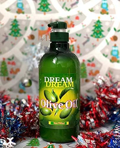 Dream Dream Olive Oil Lotion cream swirl shows rich, quick-absorption moisture for hands and body