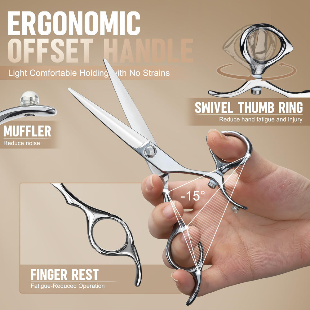 Dream Reach High-End Series forward-set thumb reduces wrist strain during cuts.