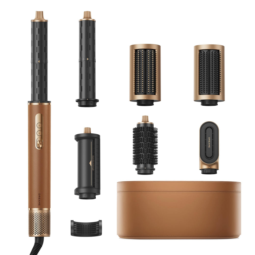 Dreame AirStyle Pro 7-in-1 attachments view showing versatile styling options for at-home looks.