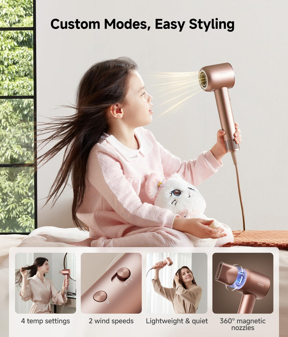 DREAME Hair Glory Combo ultra-light design supports easy daily styling at 0.76 lb.