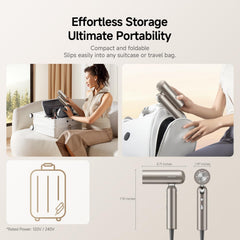 DREAME Pocket Pro dual voltage for global styling anywhere