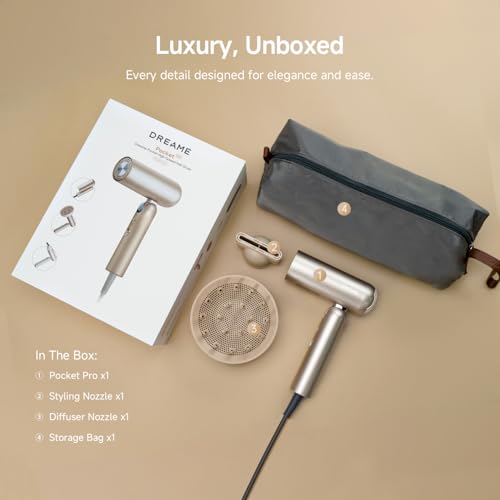 DREAME Pocket Pro low-noise design for quiet operation