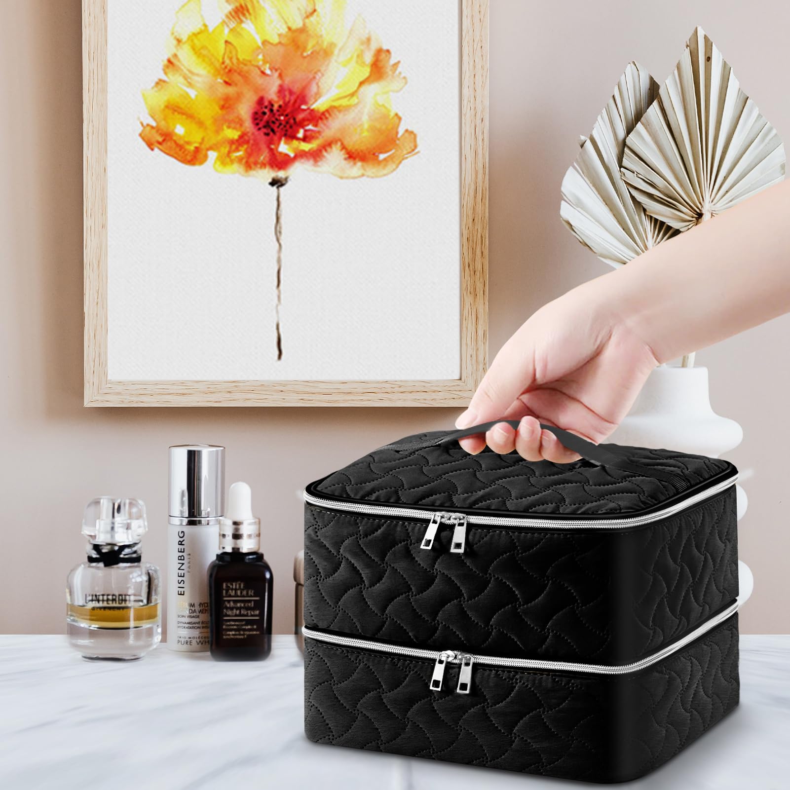 DreamGenius compact dimensions fit in closets or carry bags for travel.