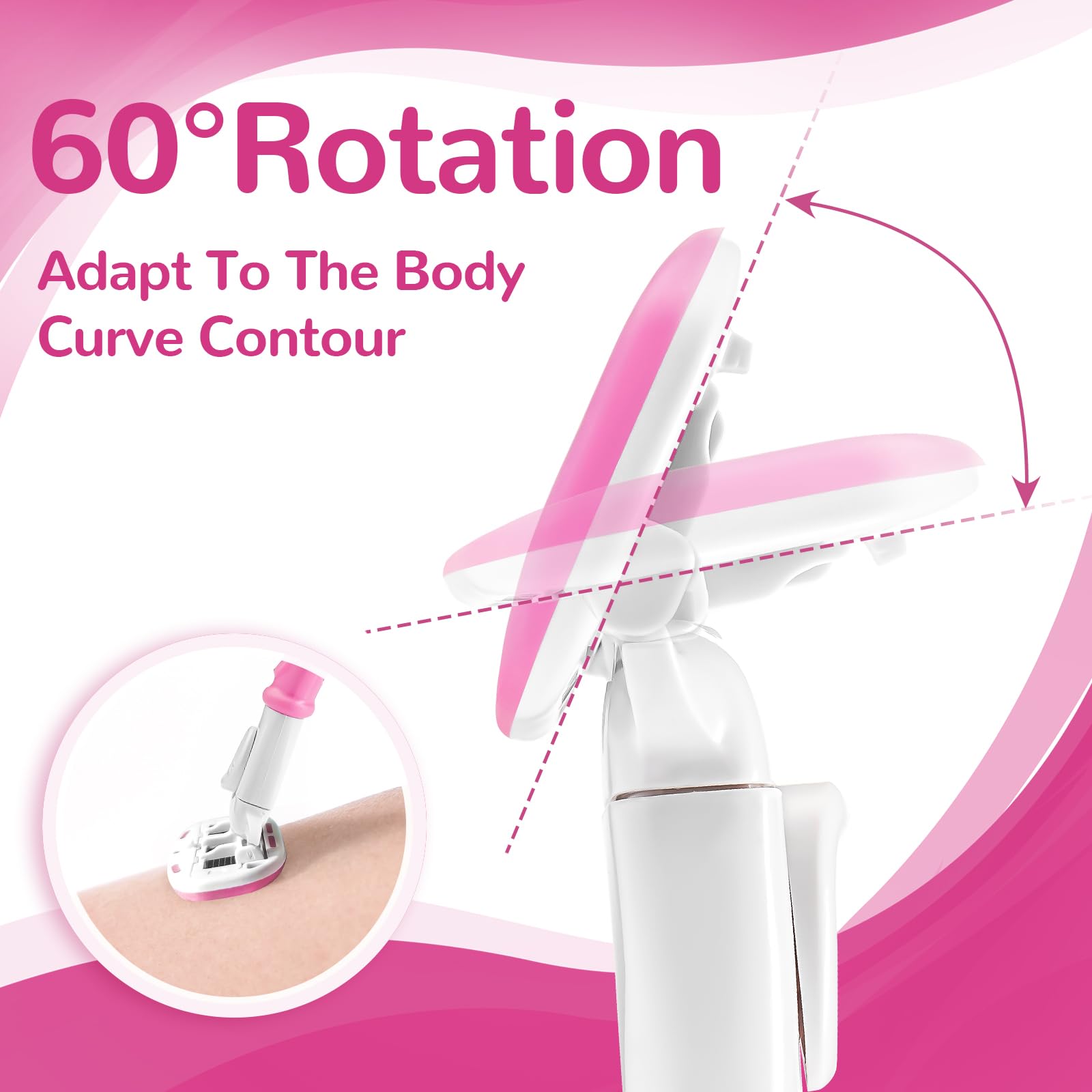DreamGenius five premium blades with nano-coating for smooth glide