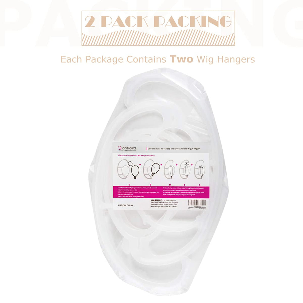Dreamlover air-dry wig stand speeds drying while maintaining wig shape